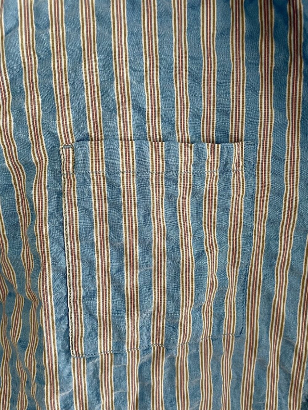 aerie Blue and White Striped Pajama Set - Picture 4 of 9